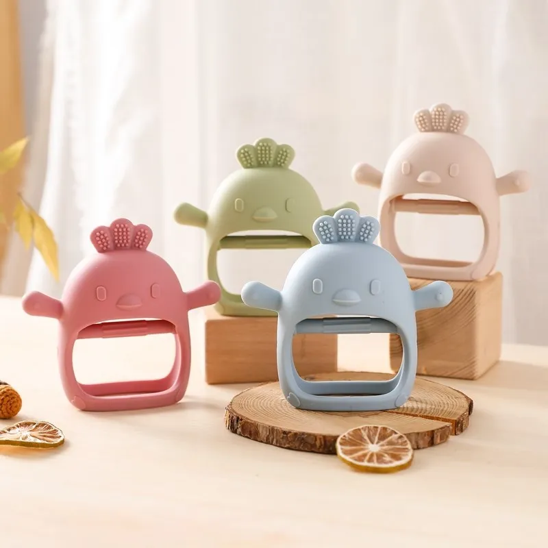 1 PCS Baby Silicone Teether Cute Chick Shape Nursing Teething Gifts DIY Molar Chewing Toys for Baby Accessories Newborn Gift
1 PCS Baby Silicone Teether Cute Chick Shape Nursing Teething Gifts DIY Molar Chewing Toys for Baby Accessories Newborn Gift