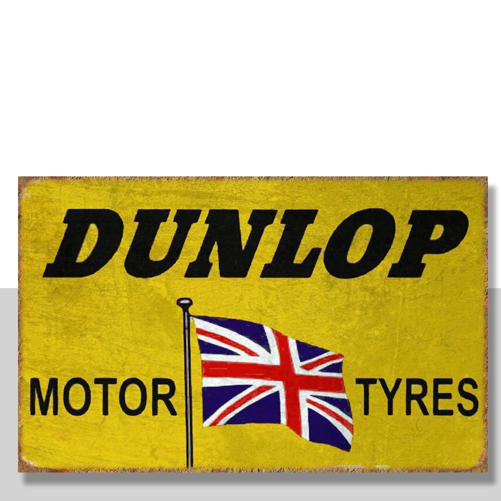 Автомобильные шины Dunlop, винтажная металлическая вывеска в стиле ретро/мужская пещера/гараж
Автомобильные шины Dunlop, винтажная металлическая вывеска в стиле ретро/мужская пещера/гараж