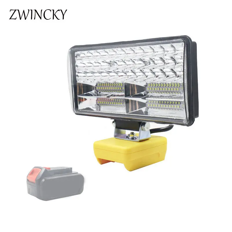 ZWINCKY Car LED Work Light For Dewalt 18V 20V Outdoor Tools Flashlight Li-ion Battery DCB200 DCB205 Emergency Lighting Spotlight
ZWINCKY Car LED Work Light For Dewalt 18V 20V Outdoor Tools Flashlight Li-ion Battery DCB200 DCB205 Emergency Lighting Spotlight