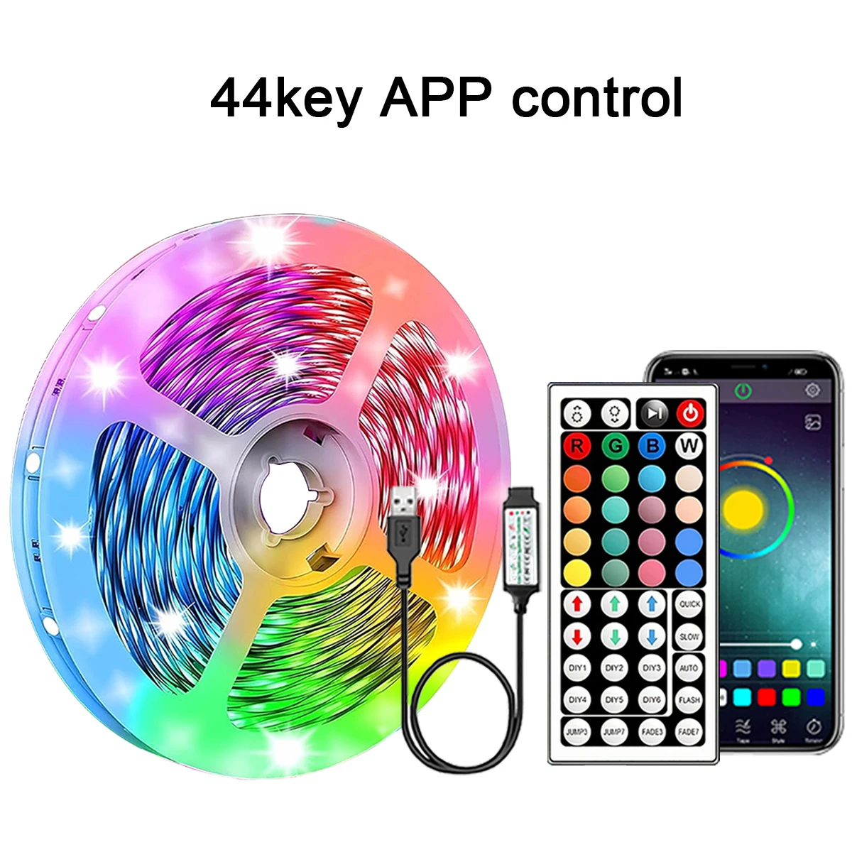 RGB светодиодная лента Mikenoon 1 м
RGB светодиодная лента Mikenoon 1 м