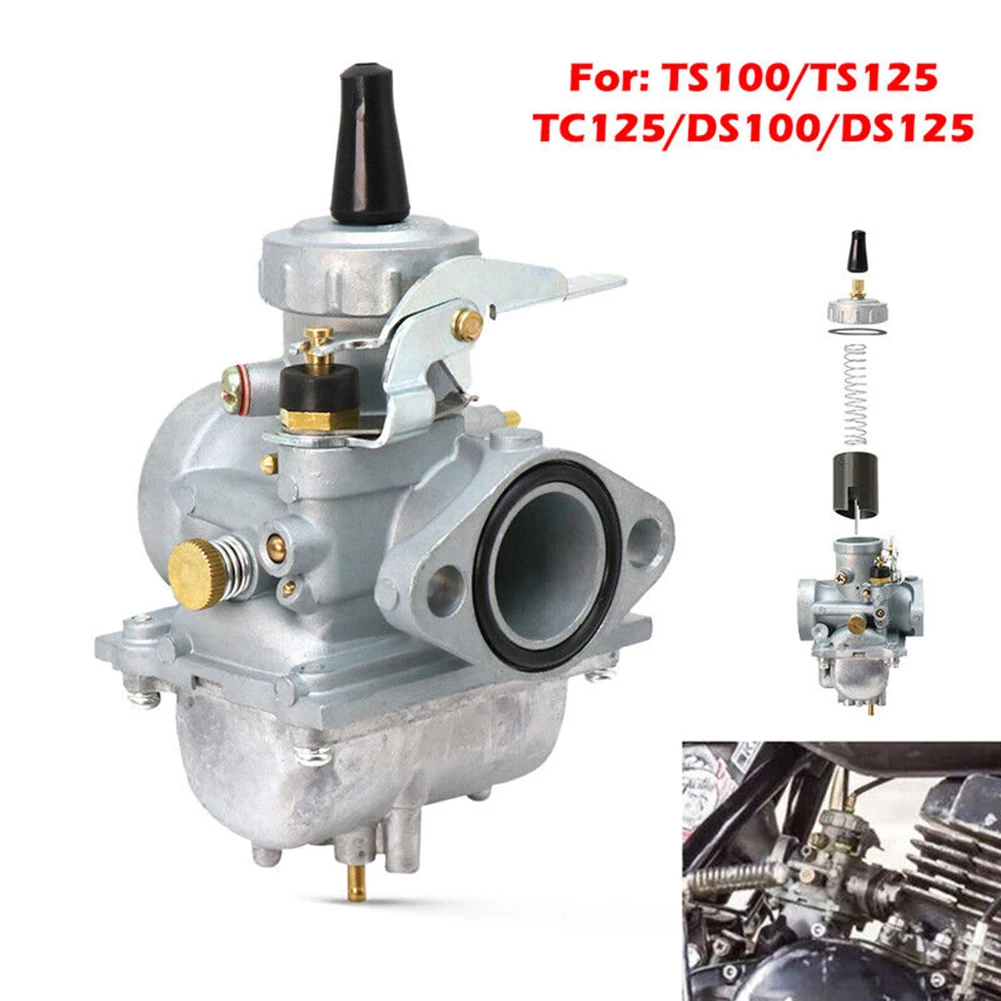 1X Карбюратор с фланцевым креплением для Suzuki TS125N TS125 TS100 1971-1981, Круглый Карбюратор с скользящим креплением, 26 мм, запчасти для мотоциклов и мопедов
1X Карбюратор с фланцевым креплением для Suzuki TS125N TS125 TS100 1971-1981, Круглый Карбюратор с скользящим креплением, 26 мм, запчасти для мотоциклов и мопедов