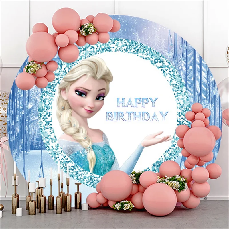Disney Frozen2 Rounded Snow White Children's Birthday Decoration Party Decorations Custom Background Photozone Wall Backgrounds
Disney Frozen2 Rounded Snow White Children's Birthday Decoration Party Decorations Custom Background Photozone Wall Backgrounds