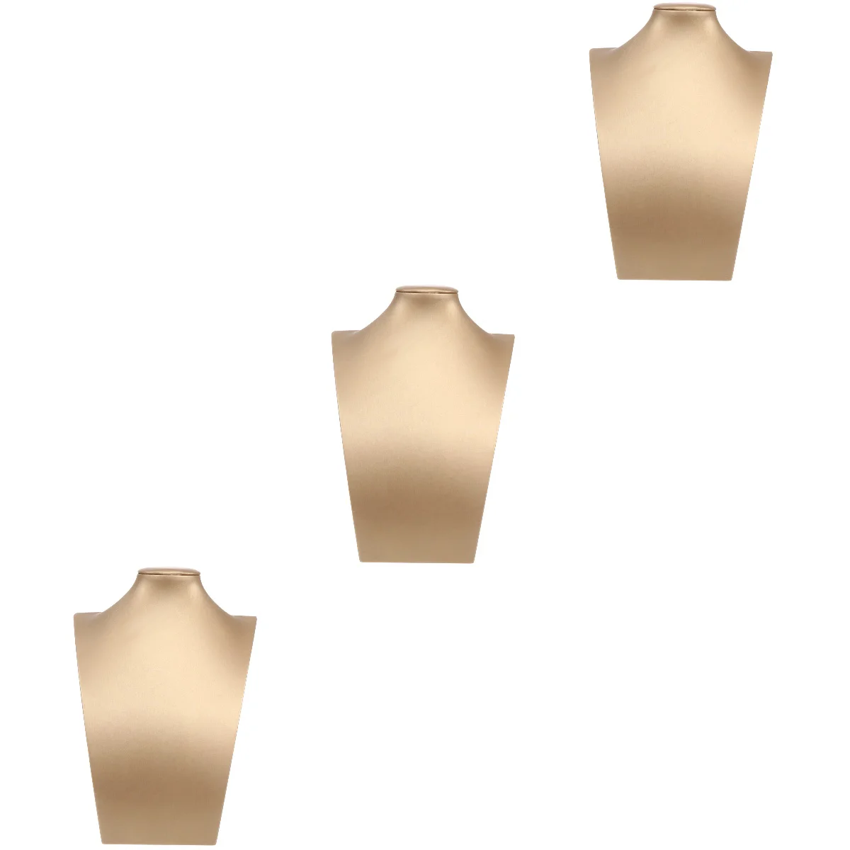 3 Pc Desktop Stand Display Neck Bust Shelf 26X18.5CM Decorative Rack Golden Brushed Portrait Model Pendant Storage Miss
3 Pc Desktop Stand Display Neck Bust Shelf 26X18.5CM Decorative Rack Golden Brushed Portrait Model Pendant Storage Miss