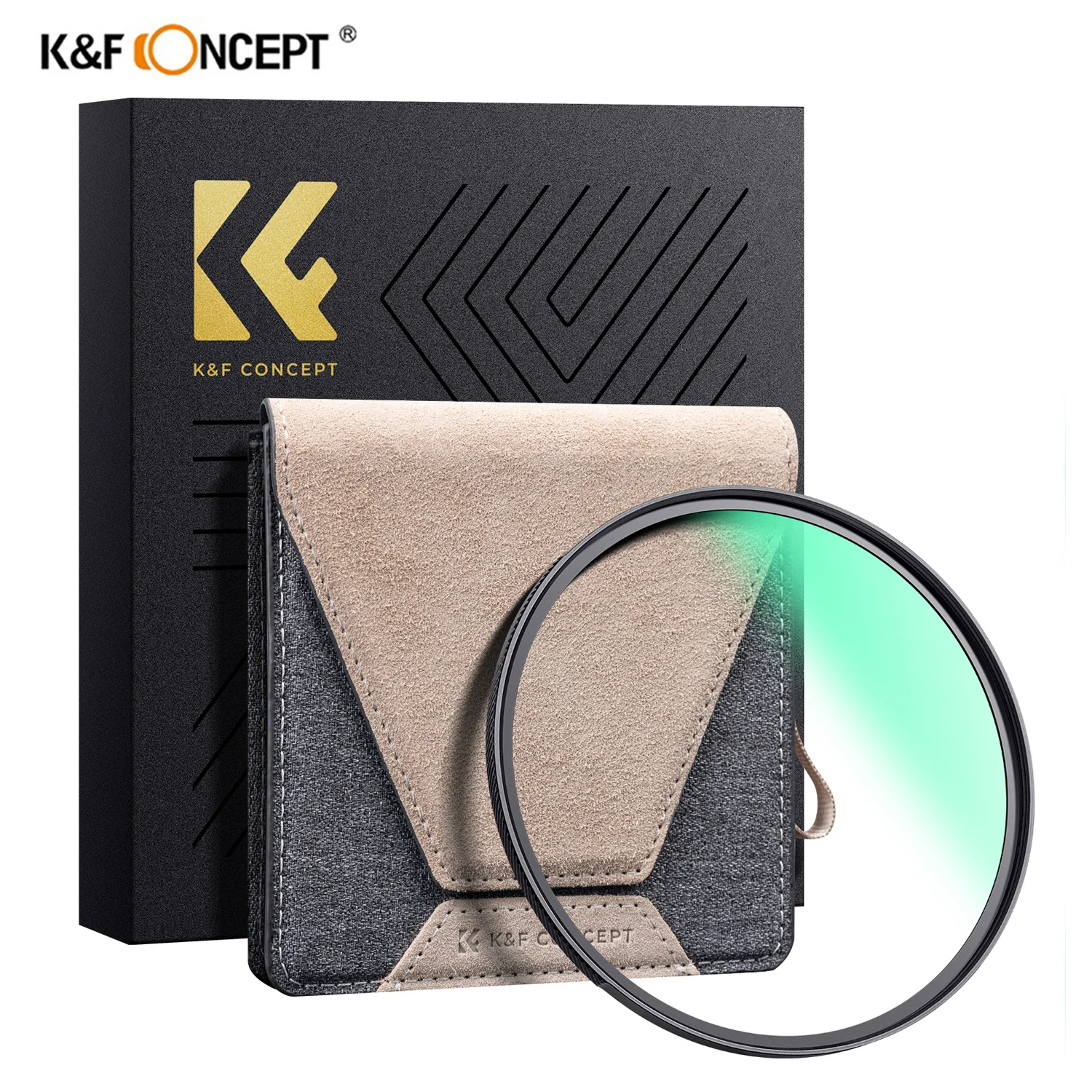 K&F Concept Nano-X Pro MCUV Ultraviolet Protection Filter Brass Frame 36-Layer Coatings Waterproof With Leather Storage Bag
K&F Concept Nano-X Pro MCUV Ultraviolet Protection Filter Brass Frame 36-Layer Coatings Waterproof With Leather Storage Bag