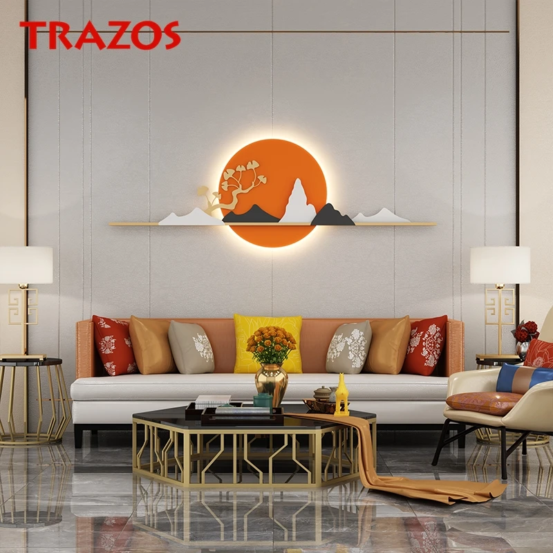 TRAZOS New Chinese Style Outdoor Wall Lights Modern Gate Wall Lamp Outdoor Garden Decoration Wall Light Balcony Aisle Light
TRAZOS New Chinese Style Outdoor Wall Lights Modern Gate Wall Lamp Outdoor Garden Decoration Wall Light Balcony Aisle Light