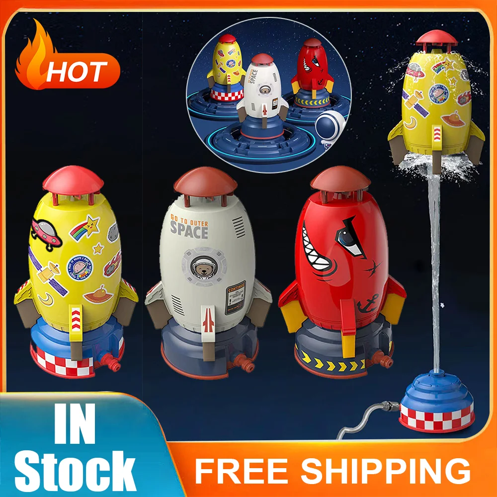 Rocket Launcher Toys Outdoor Rocket Water Pressure Lift Sprinkler Toy Fun Interaction In Garden Lawn Water Spray Toys for Kids
Rocket Launcher Toys Outdoor Rocket Water Pressure Lift Sprinkler Toy Fun Interaction In Garden Lawn Water Spray Toys for Kids