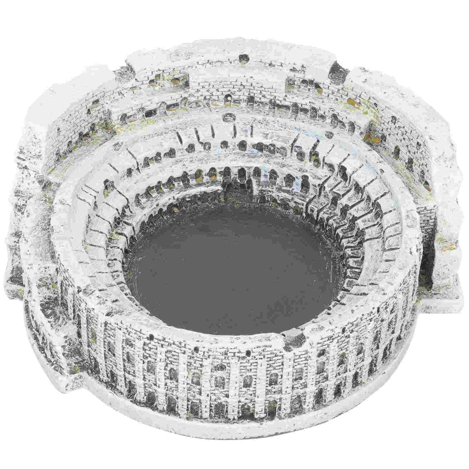 Ashtray Ash Tables Centerpieces Retro Rome Colosseum Tray Roman Smoker Ancient Holder Model Silver Outdoor Fighting Field Cement
Ashtray Ash Tables Centerpieces Retro Rome Colosseum Tray Roman Smoker Ancient Holder Model Silver Outdoor Fighting Field Cement