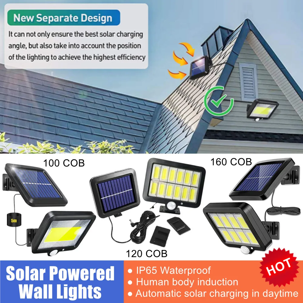 Уличный светодиодный фсветильник на солнечной батарее, водонепроницаемый светильник с пассивным ИК датчиком движения и защитой от солнца, уличная лампа для аварийного освещения сада 
Уличный светодиодный фсветильник на солнечной батарее, водонепроницаемый светильник с пассивным ИК датчиком движения и защитой от солнца, уличная лампа для аварийного освещения сада