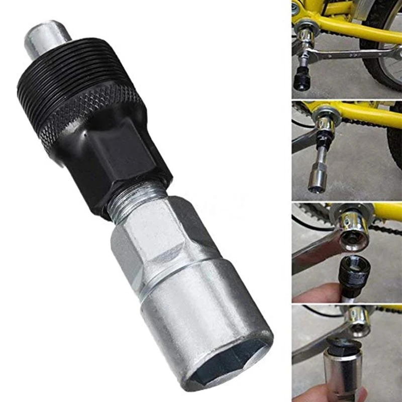 Practical MTB Bicycle Bikes Crank Wheel Extractor Bottom Bracket Cycling Crankset Pedal Remover Repair Tool Silver
Practical MTB Bicycle Bikes Crank Wheel Extractor Bottom Bracket Cycling Crankset Pedal Remover Repair Tool Silver