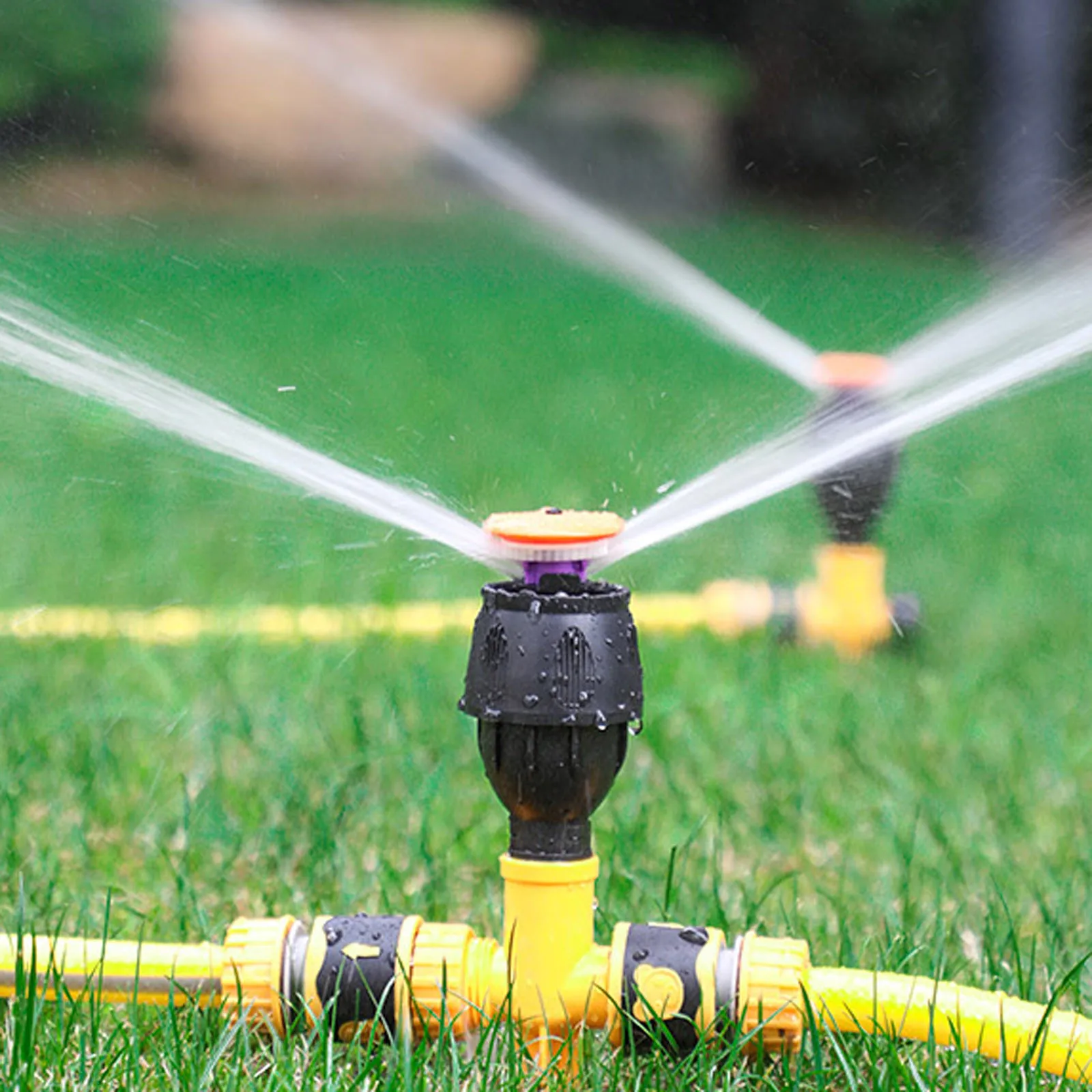 360 Degree Automatic Rotating Garden Lawn Water Sprinklers System Quick Coupling Lawn Rotating Nozzle Garden Irrigation Supplies
360 Degree Automatic Rotating Garden Lawn Water Sprinklers System Quick Coupling Lawn Rotating Nozzle Garden Irrigation Supplies