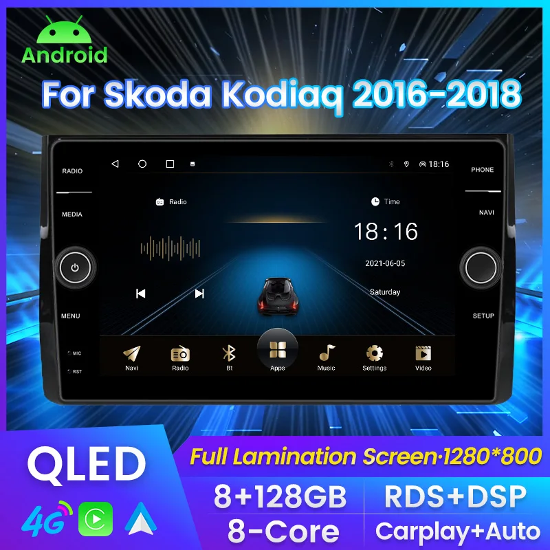 8 ГБ ОЗУ 128 Гб ПЗУ RDS Восьмиядерный Android 11 Автомобильный GPS Радио мультимедийный плеер для Skoda Kodiaq 2016 2017 2018 DSP Carplay головное устройство
8 ГБ ОЗУ 128 Гб ПЗУ RDS Восьмиядерный Android 11 Автомобильный GPS Радио мультимедийный плеер для Skoda Kodiaq 2016 2017 2018 DSP Carplay головное устройство