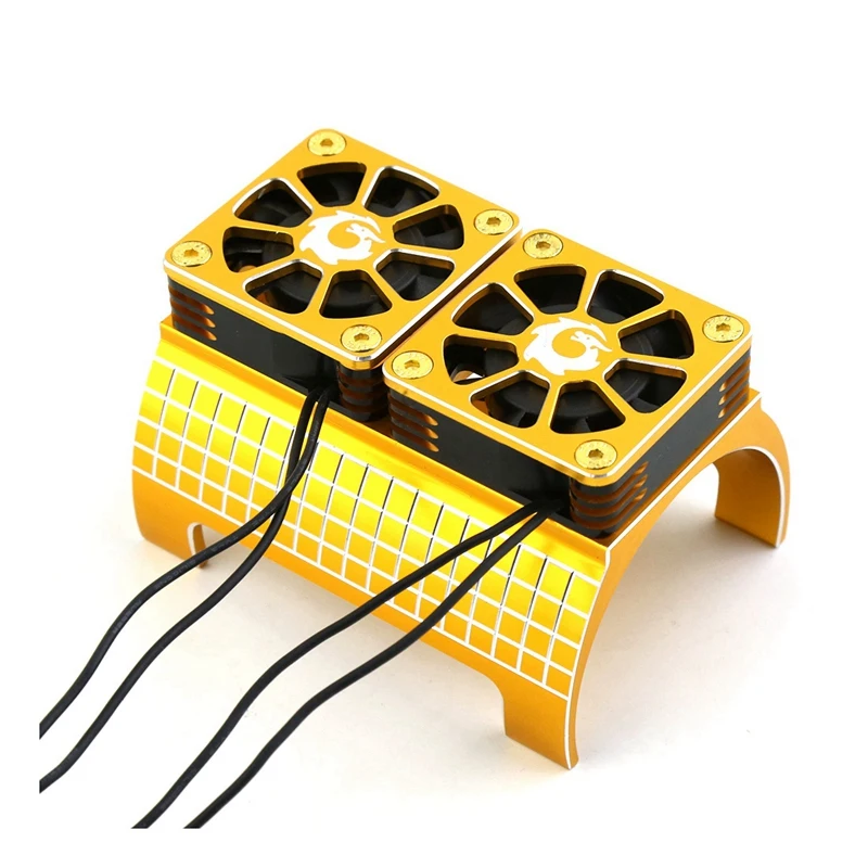 Metal Dual Cooling Fan 4985 1717 Motor Heat Sink for 1/5 Traxxas X-Maxx 6S 8S Arrma KRATON RC Car Upgrades Parts,2
Metal Dual Cooling Fan 4985 1717 Motor Heat Sink for 1/5 Traxxas X-Maxx 6S 8S Arrma KRATON RC Car Upgrades Parts,2