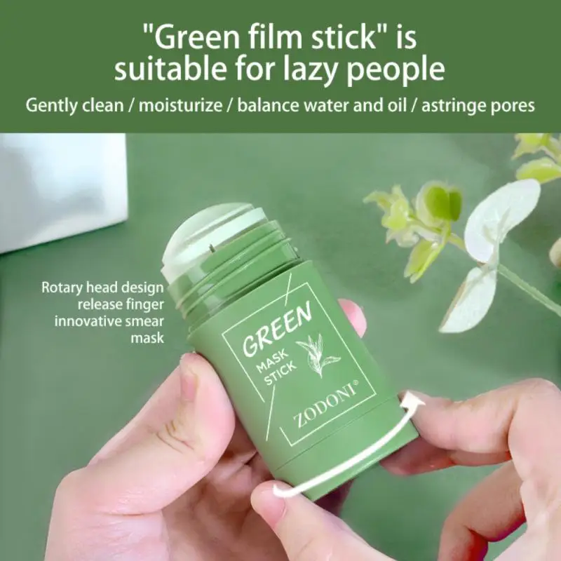 Маска для чистки лица маска-палочка очищения зеленого чая маска мазки твердая