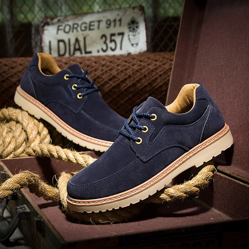 New Men's Low Top British Fashion Shoes Logging Shoes Casual Shoes Work Clothes Reversed Suede Shoes Business Men's Shoes
New Men's Low Top British Fashion Shoes Logging Shoes Casual Shoes Work Clothes Reversed Suede Shoes Business Men's Shoes