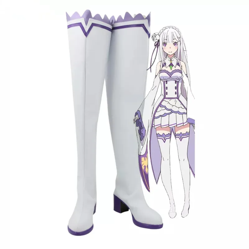 Ботинки для косплея Re Zero kara Hajimeru Isekai Seikatsu Emilia, изготовленные на заказ ботинки, обувь для вечевечерние НКИ на Хэллоуин
Ботинки для косплея Re Zero kara Hajimeru Isekai Seikatsu Emilia, изготовленные на заказ ботинки, обувь для вечевечерние НКИ на Хэллоуин