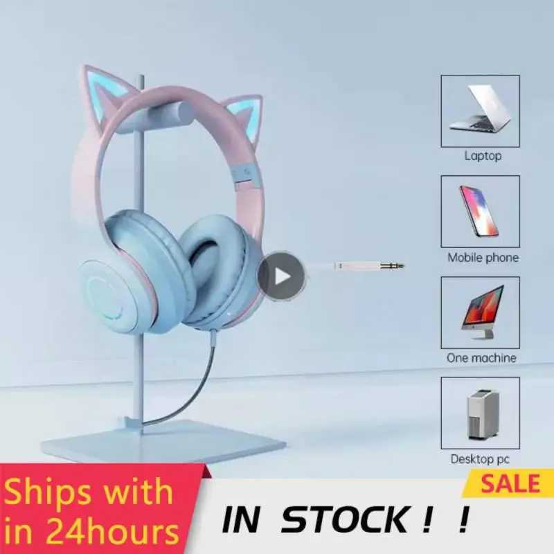 2022 Bluetooth Cat Ear Wireless Headphones RGB Cat Ear Earphone Foldable Stereo Bass Headset Kids Girls Helmet Gift With Mic
2022 Bluetooth Cat Ear Wireless Headphones RGB Cat Ear Earphone Foldable Stereo Bass Headset Kids Girls Helmet Gift With Mic
