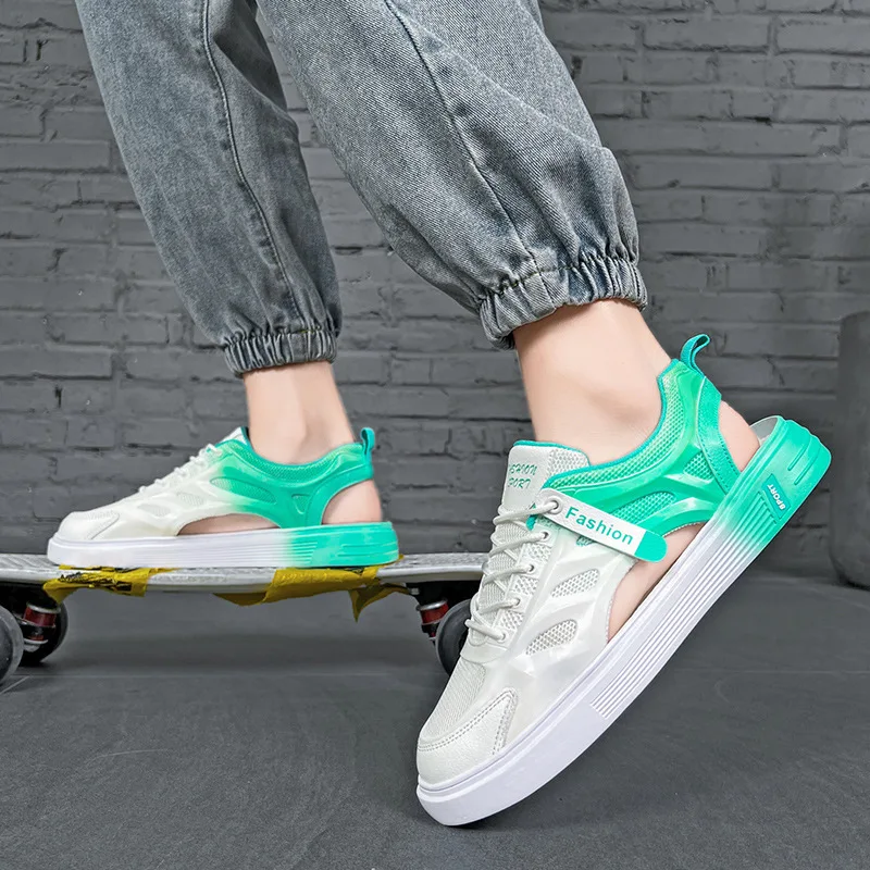 2023 New Summer Sandals Breathable Shoes Sports non-slip men's driving mesh Beach Sandals Fashion Men Sandals Zapatillas Hombre
2023 New Summer Sandals Breathable Shoes Sports non-slip men's driving mesh Beach Sandals Fashion Men Sandals Zapatillas Hombre