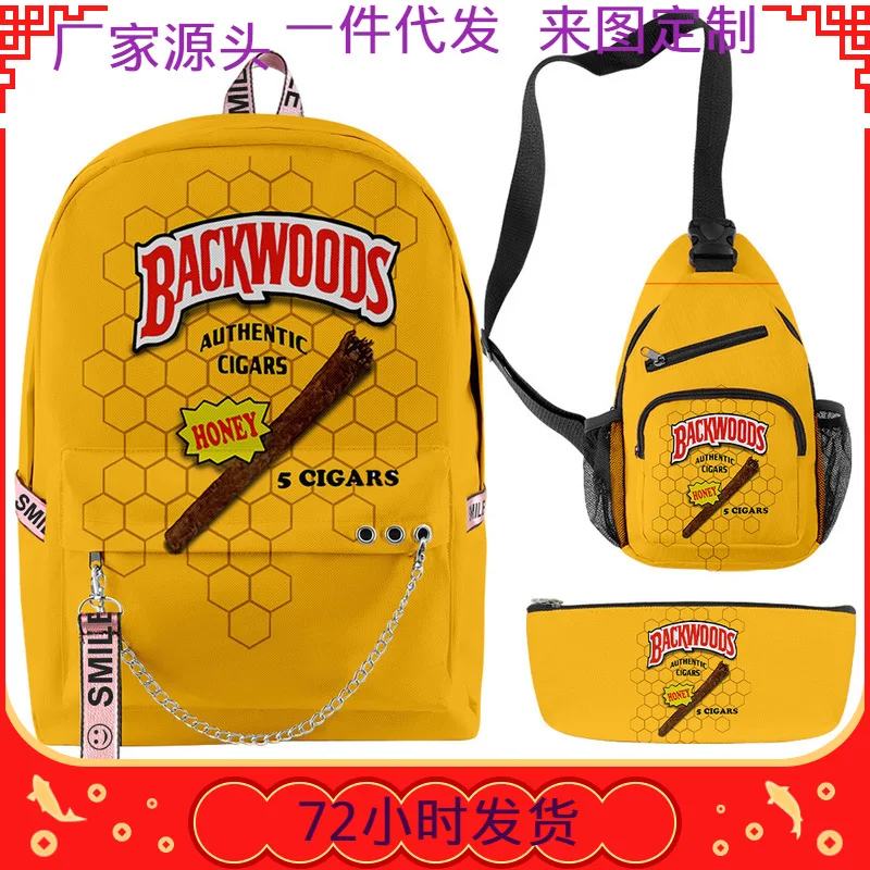 Новинка 2022, рюкзак BACKWOODS с сигарами, школьный ранец, рюкзак для студентов, комплект из трех предметов для мальчиков и девочек
Новинка 2022, рюкзак BACKWOODS с сигарами, школьный ранец, рюкзак для студентов, комплект из трех предметов для мальчиков и девочек