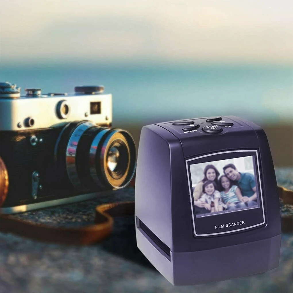 Film Converter Resolution USB 35mm Slides Photo Scanners High-performance LCD ABS Digital Converters Tools US Plug
Film Converter Resolution USB 35mm Slides Photo Scanners High-performance LCD ABS Digital Converters Tools US Plug