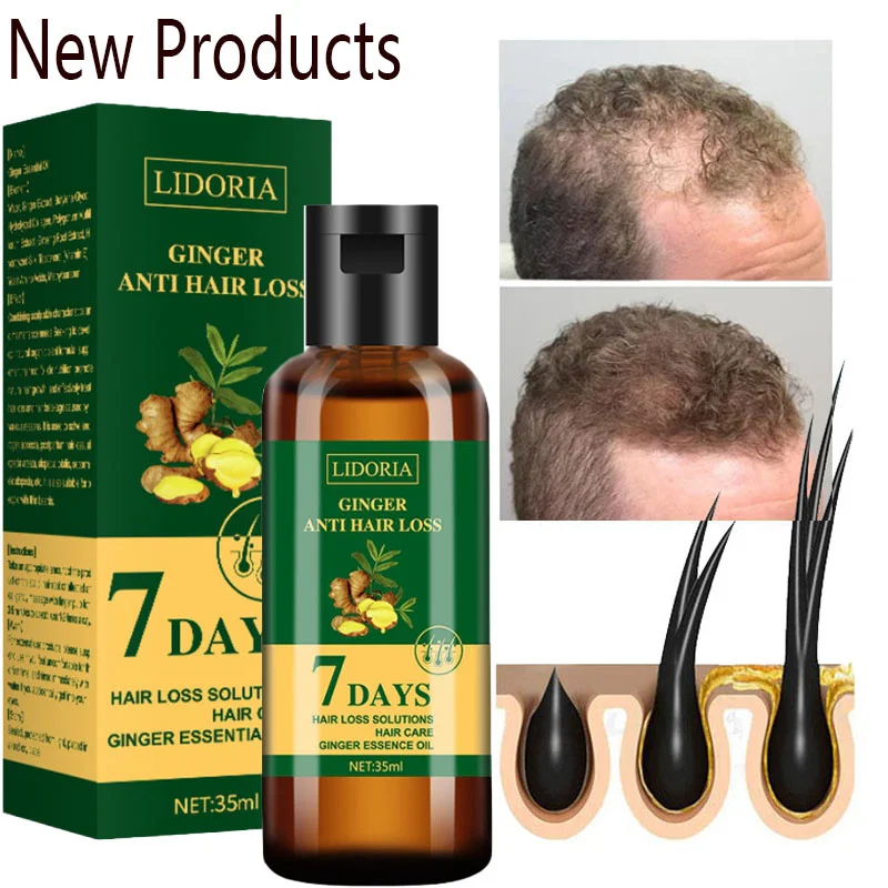 Ginger Hair Growth Essential Oil Fast Growing Prevent Hair Loss Thickening hair Serum Activate Hair Follicle Promote Hair Growth
Ginger Hair Growth Essential Oil Fast Growing Prevent Hair Loss Thickening hair Serum Activate Hair Follicle Promote Hair Growth