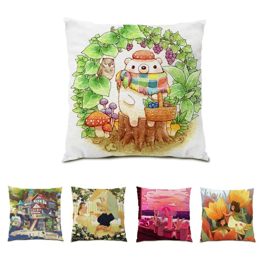 Polyester Linen Material 45x45 Cushions Covers Home Decor Velvet Pillowcase Cushion Cover Luxury Multiple Colour Art Retro E0179
Polyester Linen Material 45x45 Cushions Covers Home Decor Velvet Pillowcase Cushion Cover Luxury Multiple Colour Art Retro E0179
