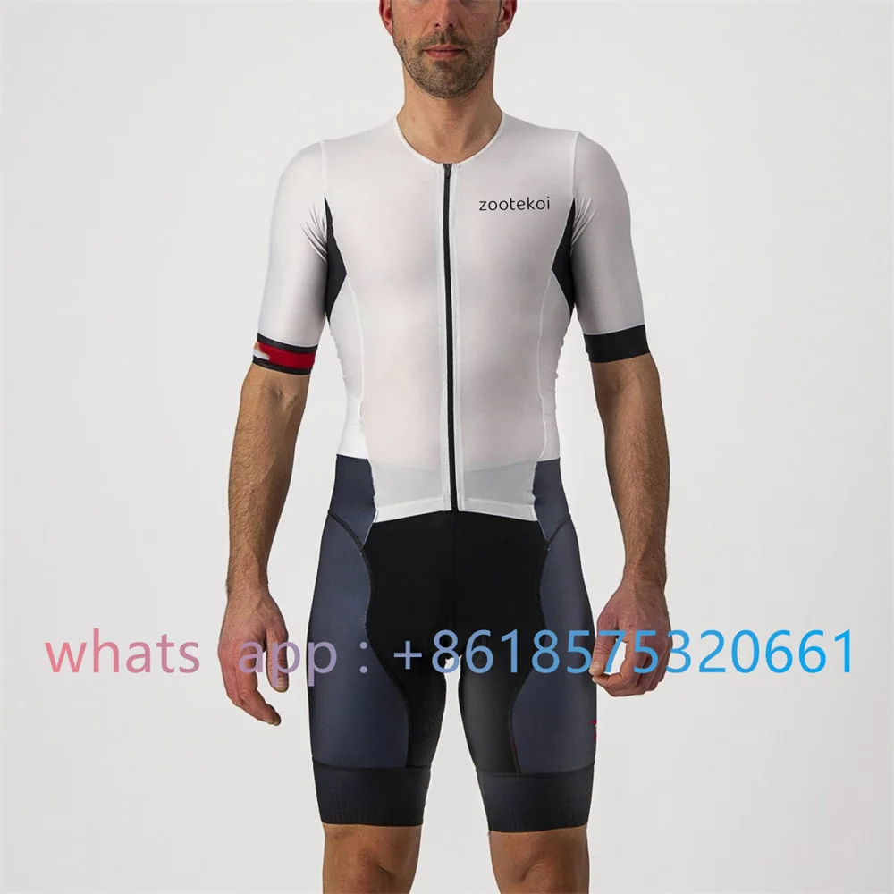 

2023 мужской костюм Zootekoi Tri Racesuit Triathlo, костюм для езды на велосипеде, одежда для езды на велосипеде, костюм для езды на велосипеде