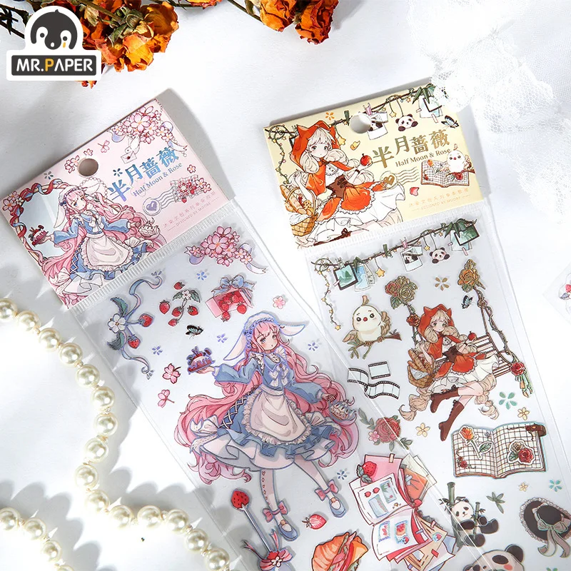 Стикеры Mr.paper Kawaii Girl в японском стиле, 2 стиля, водостойкие Мультяшные стикеры «сделай сам» в стиле «лолита»
Стикеры Mr.paper Kawaii Girl в японском стиле, 2 стиля, водостойкие Мультяшные стикеры «сделай сам» в стиле «лолита»