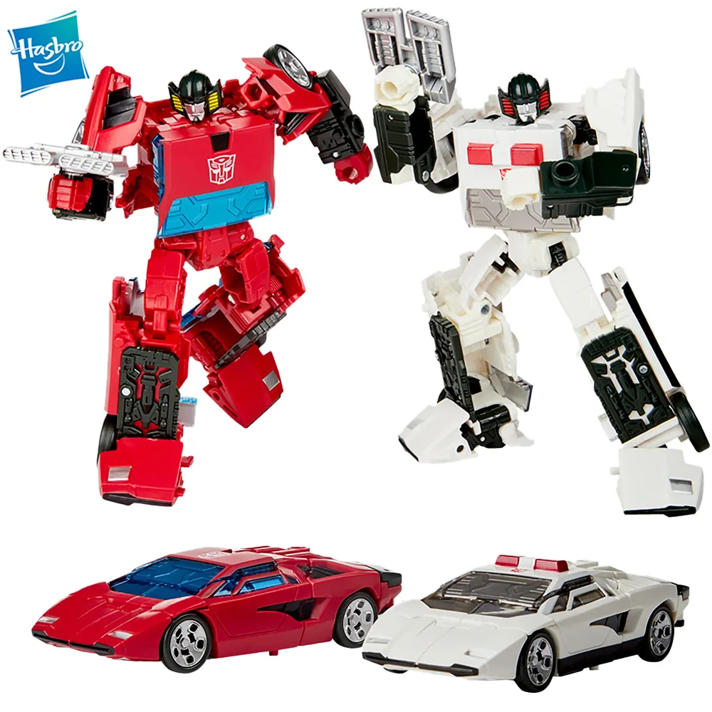 

Original Hasbro Transformers Generations Selects Deluxe WFC-GS20 Cordon and Autobot Spin-Out Action Figure Model Toy Gifts