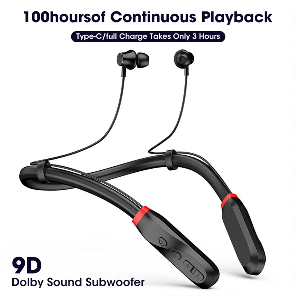 100 Hour Playback Bluetooth Headphones Bass Wireless I35 Earphones Neckband 5.1 Headphone with Mic 9D Stereo Earphone Earbuds
100 Hour Playback Bluetooth Headphones Bass Wireless I35 Earphones Neckband 5.1 Headphone with Mic 9D Stereo Earphone Earbuds