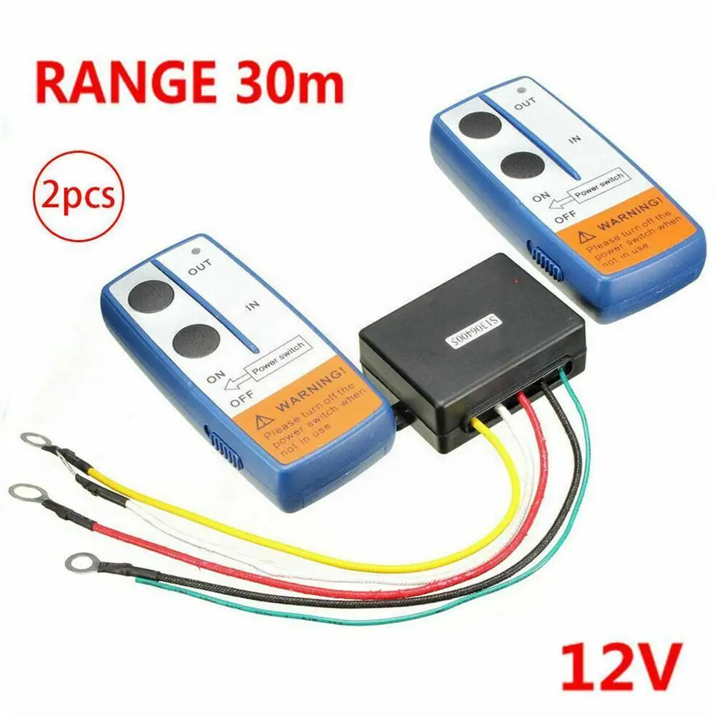 12v Car Wireless Winch Electric Remote Control Manual Set Kit Suv Transmitter Handset Controller Vehicle Switch Truck Trail T1h9
12v Car Wireless Winch Electric Remote Control Manual Set Kit Suv Transmitter Handset Controller Vehicle Switch Truck Trail T1h9
