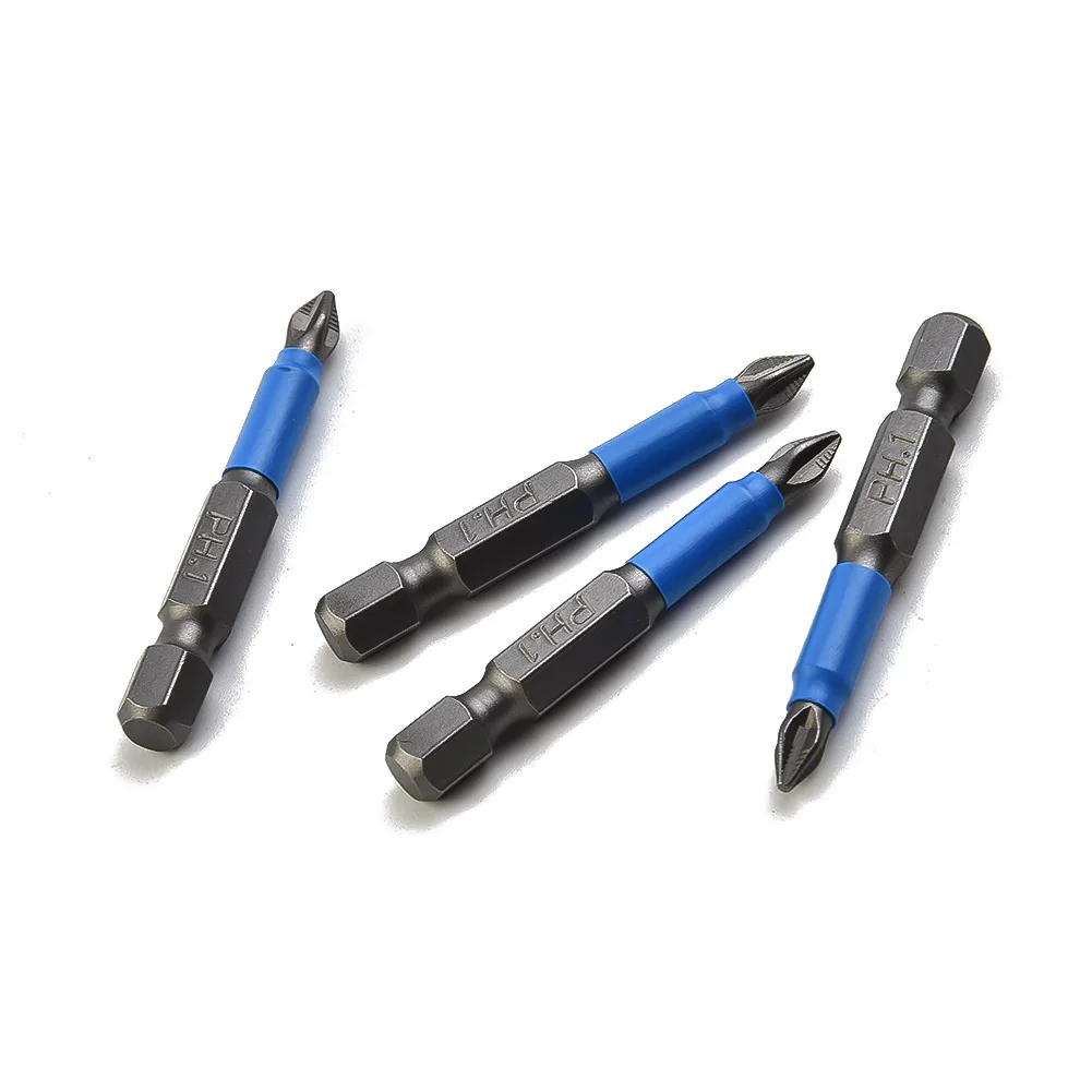 10pcs 50mm Non Slip Screwdriver Bit Magnetic Single Head PH1/PH2/PH3/PZ1/PZ2/PZ3 Professional Convenience And High Efficiency
10pcs 50mm Non Slip Screwdriver Bit Magnetic Single Head PH1/PH2/PH3/PZ1/PZ2/PZ3 Professional Convenience And High Efficiency