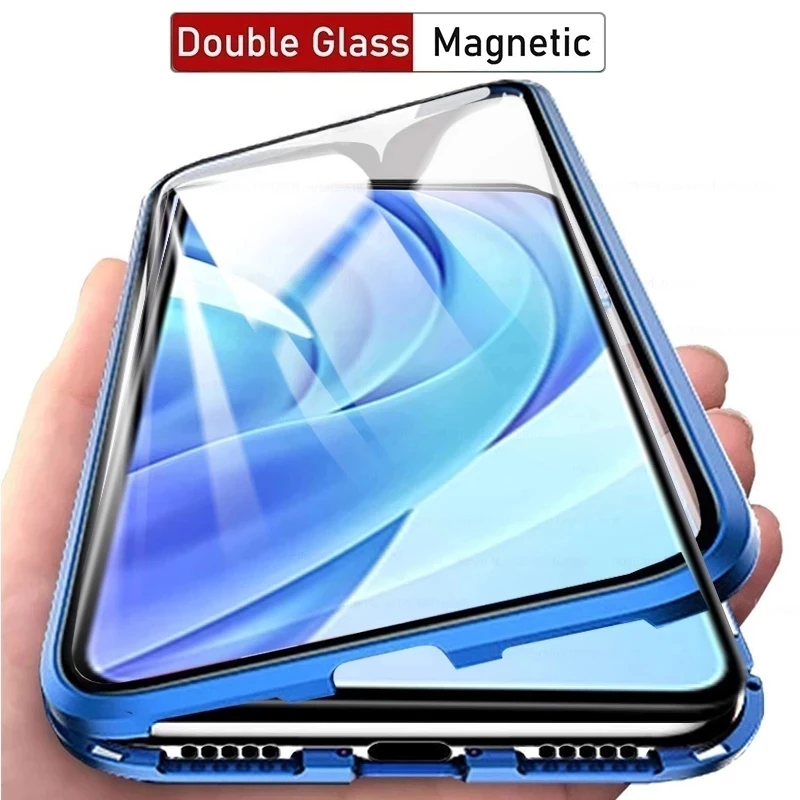 Double Sided Glass Adsorption Metal Case For Xiaomi Mi 11 10 Por Lite Redmi Note 11 10 9 8 7 Pro 9T 8T 9A 9C POCO X3 NFC M3 Cove
Double Sided Glass Adsorption Metal Case For Xiaomi Mi 11 10 Por Lite Redmi Note 11 10 9 8 7 Pro 9T 8T 9A 9C POCO X3 NFC M3 Cove