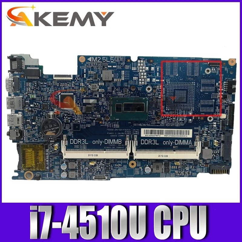 Original Laptop motherboard For DELL Inspiron 7537 i7-4510U Mainboard CN-0XGD21 0XGD21 12311-2 SR1EB DDR3
Original Laptop motherboard For DELL Inspiron 7537 i7-4510U Mainboard CN-0XGD21 0XGD21 12311-2 SR1EB DDR3