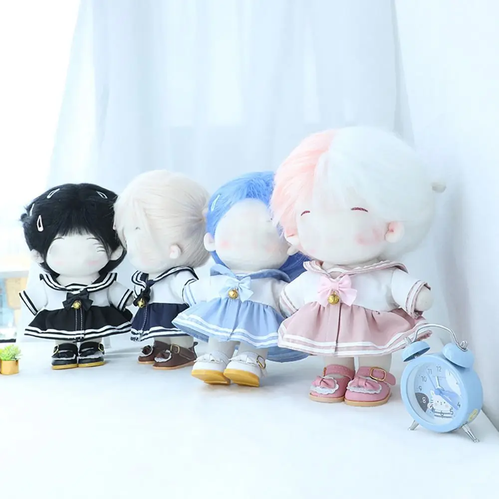 Changing Dressing Game Photo Props Toy Accessories Doll Clothes For 20cm Cotton Stuffed Knotbow Bell Sailor Suit Dress
Changing Dressing Game Photo Props Toy Accessories Doll Clothes For 20cm Cotton Stuffed Knotbow Bell Sailor Suit Dress