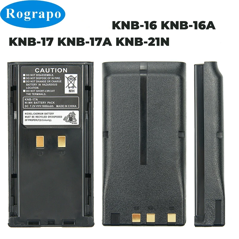 New 7.2V 1800mAh KNB-16 KNB-17 KNB-21 Battery For KENWOOD TK-190 TK-280 TK-290 TK-380 KNB-16A KNB-17A KNB-21N Two Way Radios
New 7.2V 1800mAh KNB-16 KNB-17 KNB-21 Battery For KENWOOD TK-190 TK-280 TK-290 TK-380 KNB-16A KNB-17A KNB-21N Two Way Radios