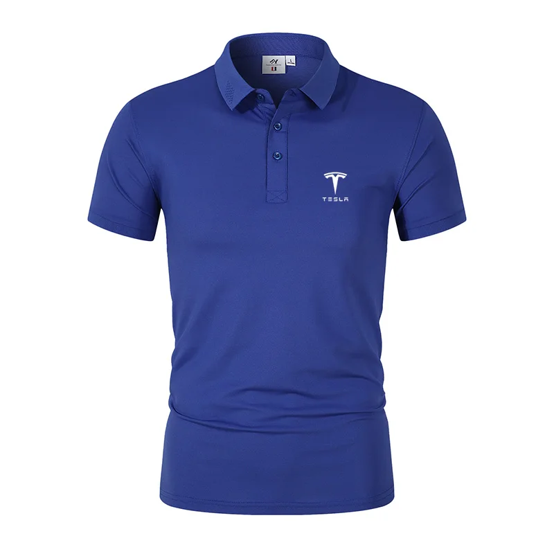 New 2022 Summer Brand Polo Shirt Men Hot High Quality Mens Short Sleeve Tesla Logo Print Top Youth Business Casual Polo Shirt
New 2022 Summer Brand Polo Shirt Men Hot High Quality Mens Short Sleeve Tesla Logo Print Top Youth Business Casual Polo Shirt
