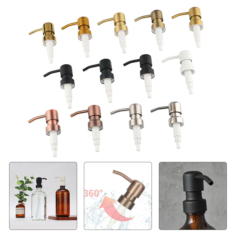 1pc Bathroom Stainless Steel Liquid Lotion Dispenser Head 28 Teeth Replacement Push Type Lotion Pump Head Bathroom Accessories
1pc Bathroom Stainless Steel Liquid Lotion Dispenser Head 28 Teeth Replacement Push Type Lotion Pump Head Bathroom Accessories