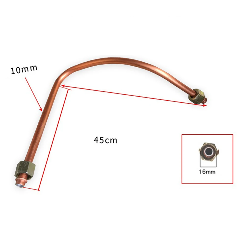 Air Compressor Exhaust Tube Aluminum Air Pump L Pipe Spare Parts 10*450mm G3/8\" Thread Copper For Air Power Tool Accessories
Air Compressor Exhaust Tube Aluminum Air Pump L Pipe Spare Parts 10*450mm G3/8\" Thread Copper For Air Power Tool Accessories