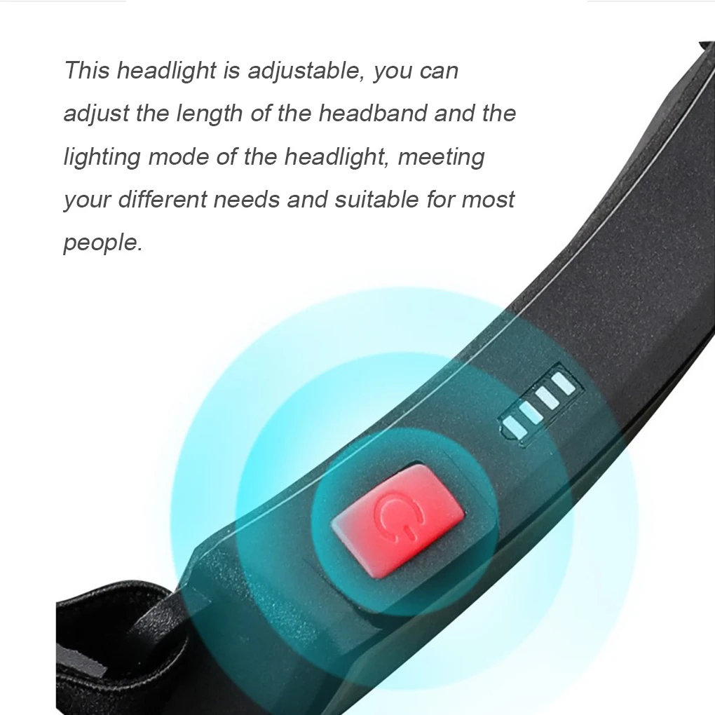Headlamp 500LM COB Rechargeable Adjustable Headlight IPX4 Waterproof Portable Head Torch Flashlight
Headlamp 500LM COB Rechargeable Adjustable Headlight IPX4 Waterproof Portable Head Torch Flashlight