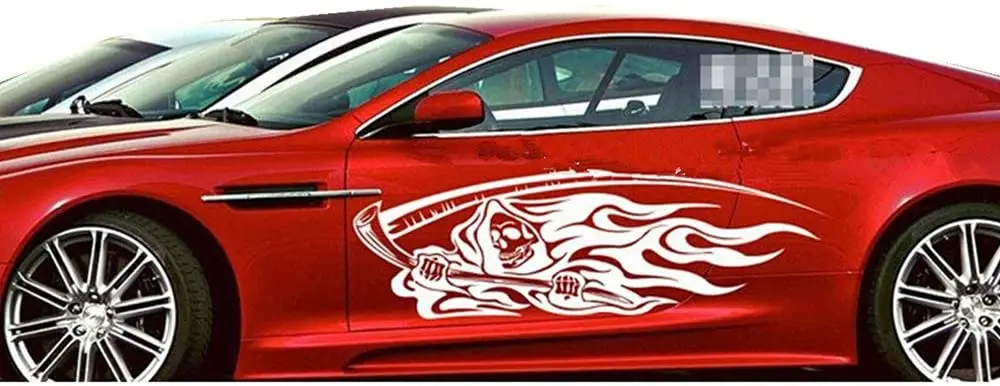 GiftCity Car Decal, 1 Set Grim Reaper Decal Stickers for Car Body, Universal Vinyl Car Stickers (White)
GiftCity Car Decal, 1 Set Grim Reaper Decal Stickers for Car Body, Universal Vinyl Car Stickers (White)