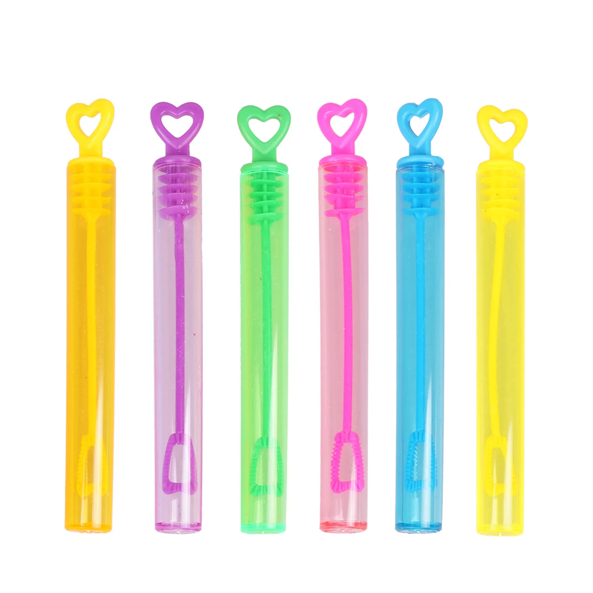 24Pcs Heart- shaped Empty Bubble Wands, Colorful Bubble Tube Bubble Maker Sticks Bottles, Bubble Maker Toys Outdoor Summer
24Pcs Heart- shaped Empty Bubble Wands, Colorful Bubble Tube Bubble Maker Sticks Bottles, Bubble Maker Toys Outdoor Summer