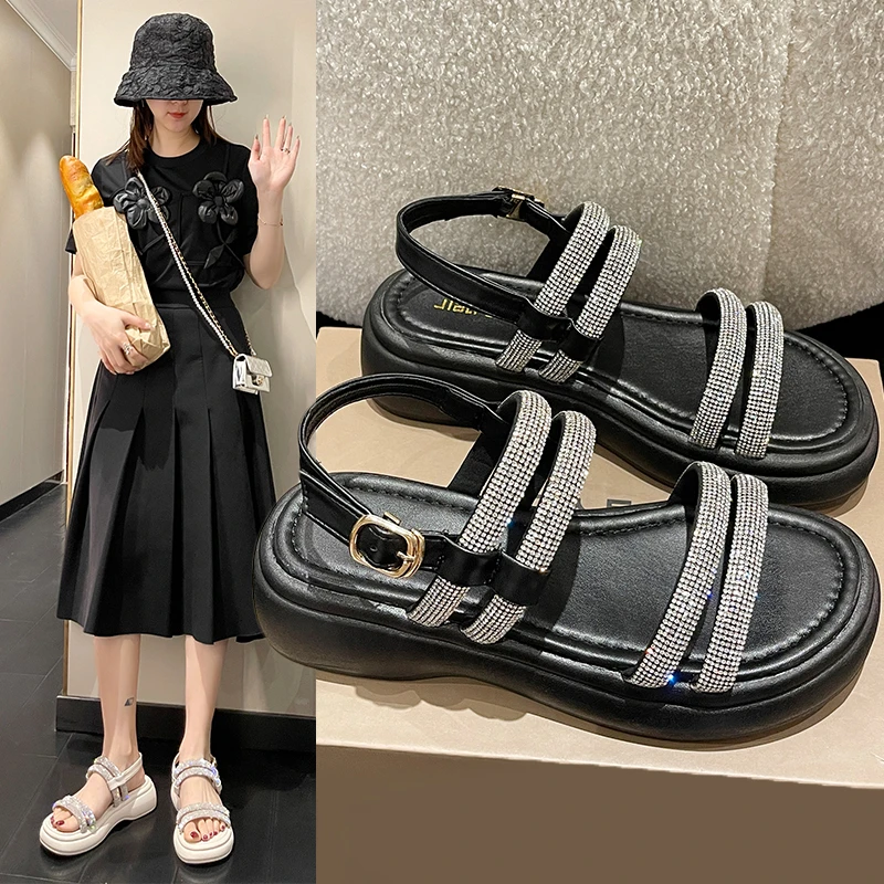 Med Fashion Womens Shoes 2022 Buckle Beige Heeled Sandals Clogs Wedge Anti-Skid Medium Luxury Comfort Strap Black Platform New
Med Fashion Womens Shoes 2022 Buckle Beige Heeled Sandals Clogs Wedge Anti-Skid Medium Luxury Comfort Strap Black Platform New