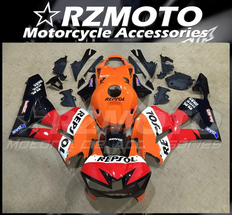 Комплект обтекателей из АБС-пластика для HONDA CBR600RR F5 2013 2014 2015 2016 2017 13 14 15 16 17 18
Комплект обтекателей из АБС-пластика для HONDA CBR600RR F5 2013 2014 2015 2016 2017 13 14 15 16 17 18