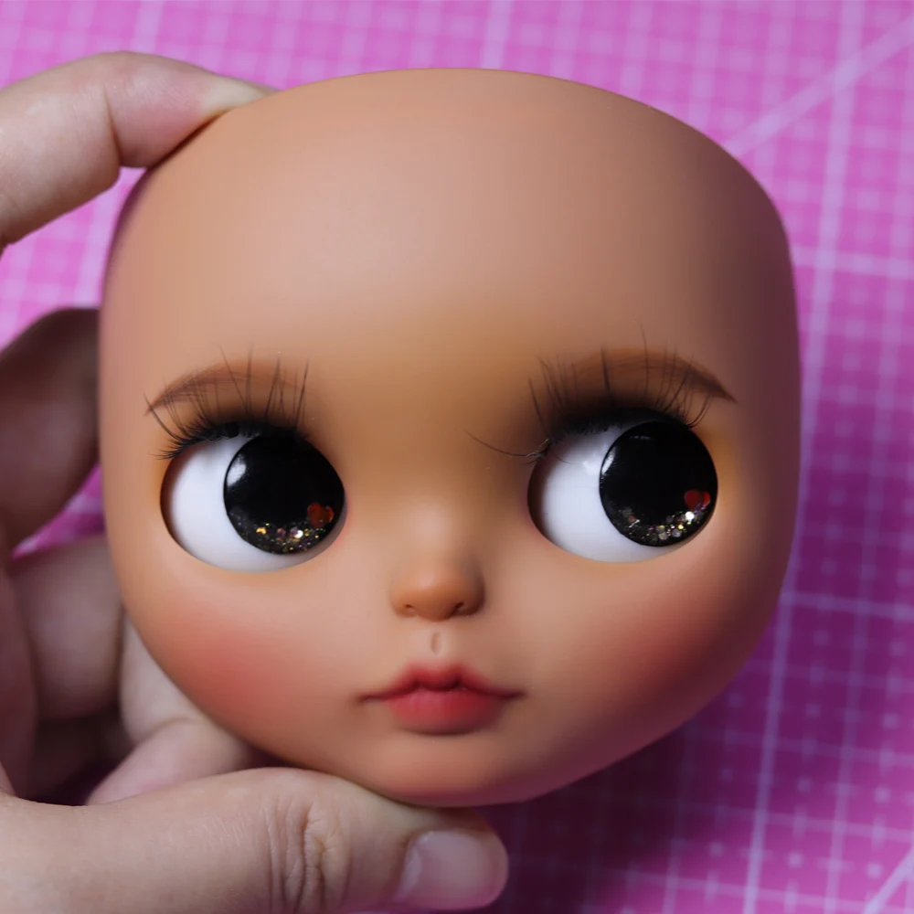 NBL RBL+ Blyth Doll Face Plate for diy your blyth makeup Including Back Plate customization doll Nude blyth Black skin 9.24.5
NBL RBL+ Blyth Doll Face Plate for diy your blyth makeup Including Back Plate customization doll Nude blyth Black skin 9.24.5
