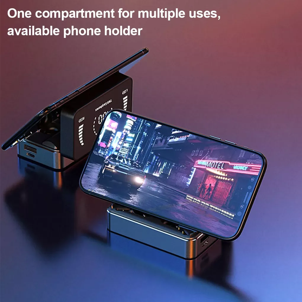 Best priceH3 TWS Wireless Headphones Mirror Screen LED Display Bluetooth-compatible Earphones 3500mAh Charging Box 9D Earbuds He
Best priceH3 TWS Wireless Headphones Mirror Screen LED Display Bluetooth-compatible Earphones 3500mAh Charging Box 9D Earbuds He