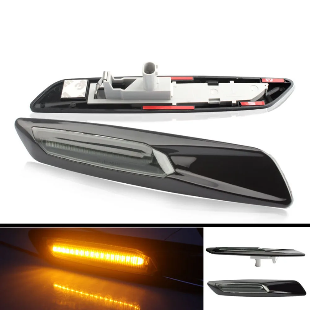 2pcs Solid Amber 12V LED Side Marker Lights Turn Signal Lights for BMW 1 3 5 Series E90 E91 E92 E93 E60 E61 Front Fender Lights
2pcs Solid Amber 12V LED Side Marker Lights Turn Signal Lights for BMW 1 3 5 Series E90 E91 E92 E93 E60 E61 Front Fender Lights