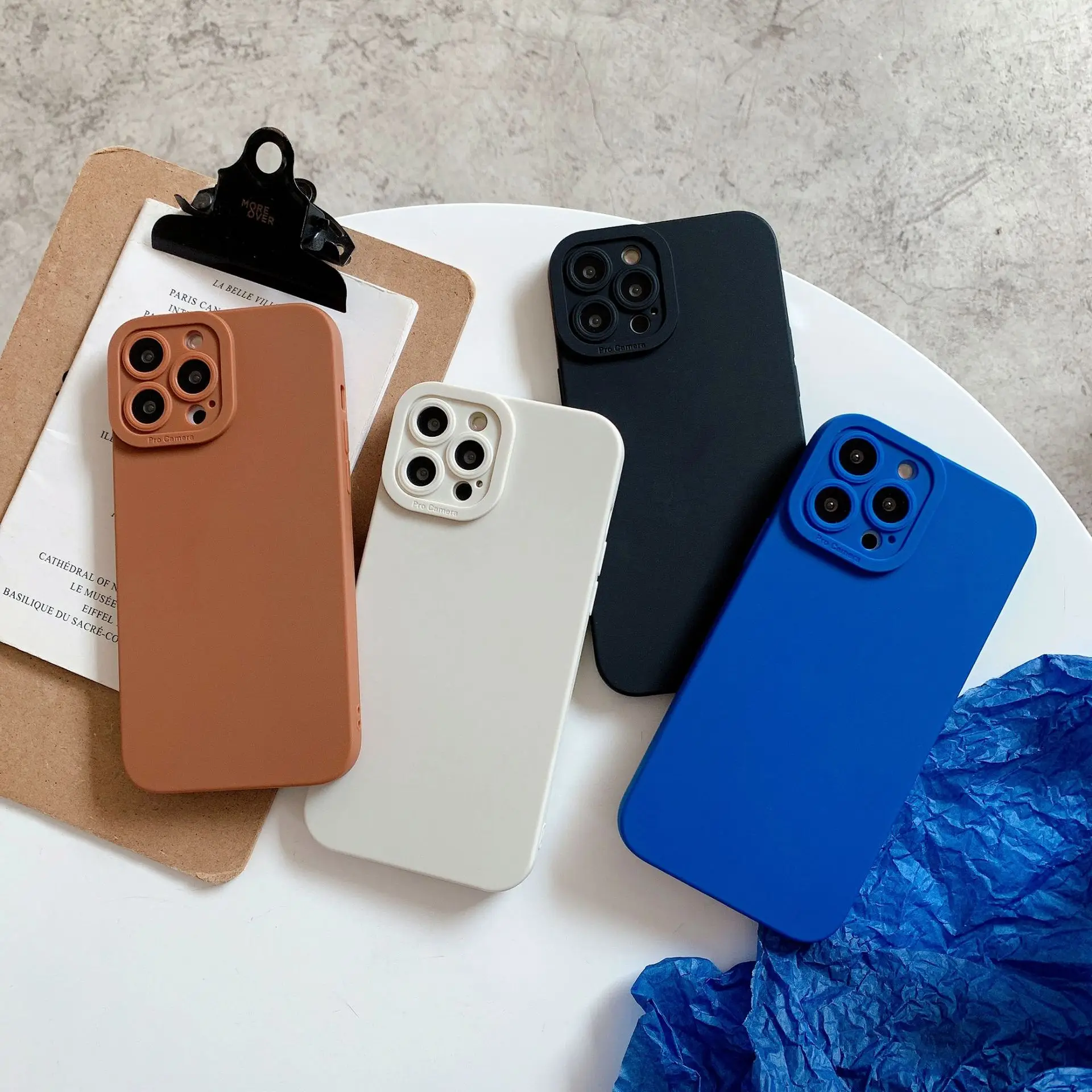 Lightweight Solid Color Mobile Phone Case for IPhone 11 12 13 Pro Max Protective Shell Soft Cover for Apple XR X XS 7 8 Plus
Lightweight Solid Color Mobile Phone Case for IPhone 11 12 13 Pro Max Protective Shell Soft Cover for Apple XR X XS 7 8 Plus