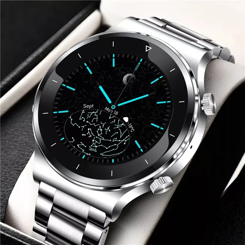 For Samsung Xiaomi Huawei Smart Watch Metal Heart Rate Sleep Monitor Bluetooth Call IP68 Waterproof Watch Male for IOS Android
For Samsung Xiaomi Huawei Smart Watch Metal Heart Rate Sleep Monitor Bluetooth Call IP68 Waterproof Watch Male for IOS Android