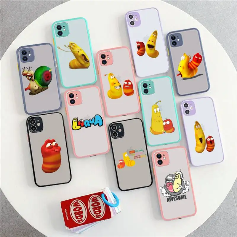 Babaite Larva Phone Case for iPhone X XR XS 7 8 Plus 11 12 13 pro MAX 13mini Translucent Matte Shockproof Case
Babaite Larva Phone Case for iPhone X XR XS 7 8 Plus 11 12 13 pro MAX 13mini Translucent Matte Shockproof Case