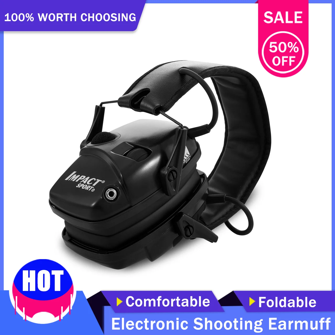 SALE Black Tactical Electronic Shooting Earmuff Outdoor Sports Anti-noise Headset Impact Sound Hearing Protective Headset
SALE Black Tactical Electronic Shooting Earmuff Outdoor Sports Anti-noise Headset Impact Sound Hearing Protective Headset